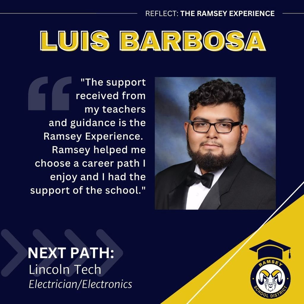 Our students know no bounds. #RamseyExperience #Ramland 💪🐑