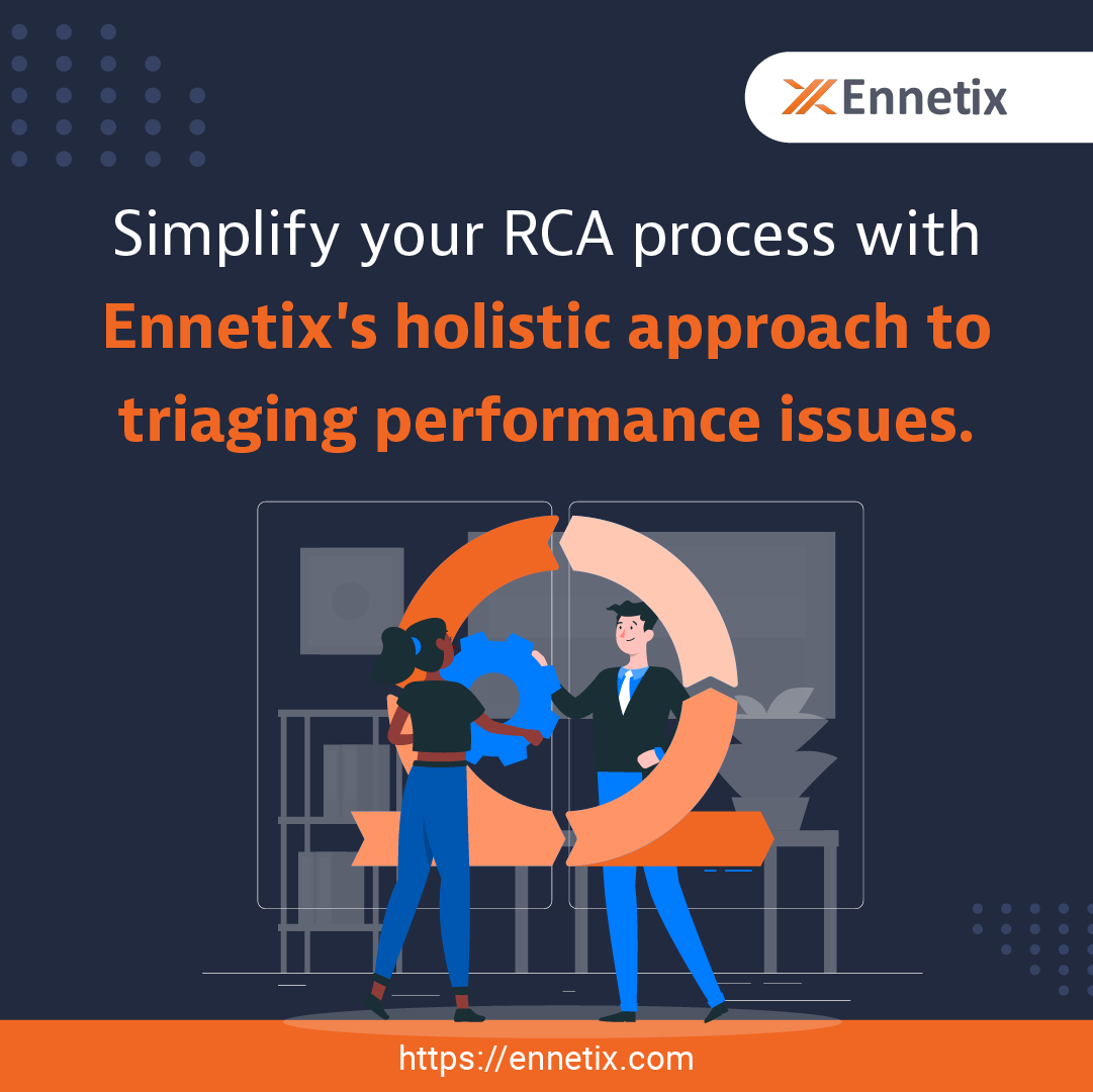 ennetix's tweet photo. Ennetix streamlines your RCA process with a comprehensive all-inclusive methodology for efficiently identifying &amp;addressing performance issues. Our holistic approach simplifies triaging enabling team to quickly pinpoint the root causes of problems &amp; implement effective solutions https://t.co/iRdGCzJesS