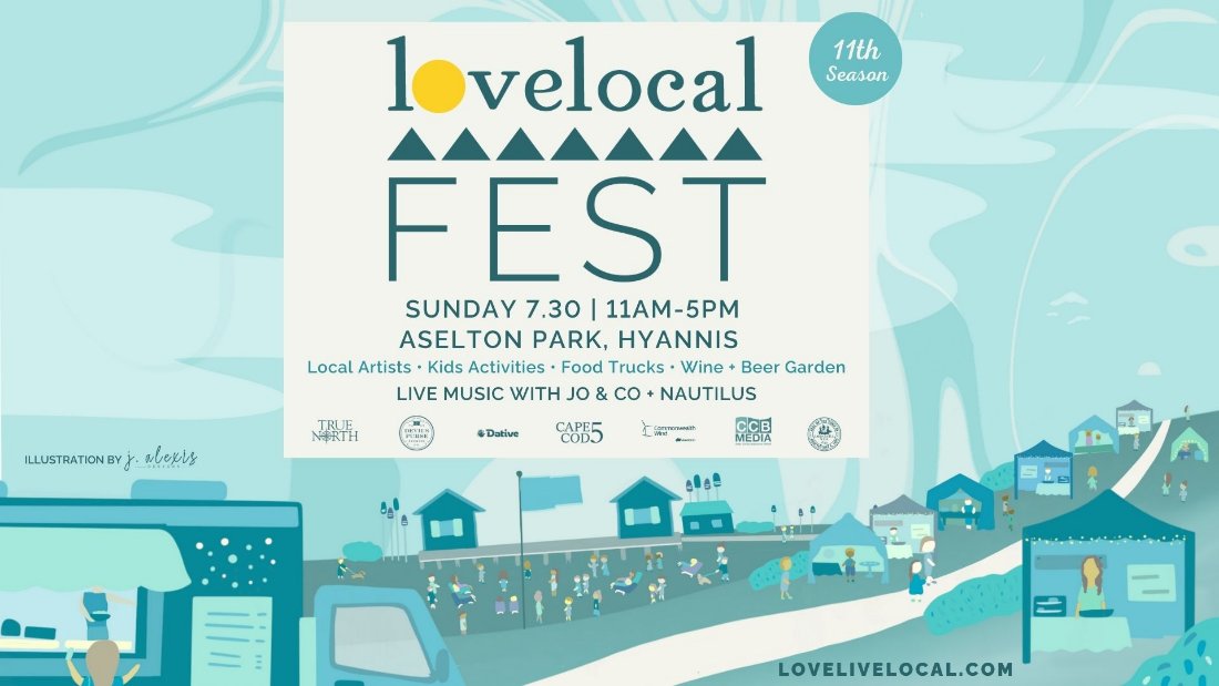 Cape Cod 5 is proud to sponsor the @LoveLiveLocal  Fest: July 2023 Edition!😄 Stop by Aselton Park in Hyannis this Sunday, July 30, to #shoplocal and support local artists, musicians and food vendors. We’ll be there with special giveaways, so be sure to come and say hello! 👋