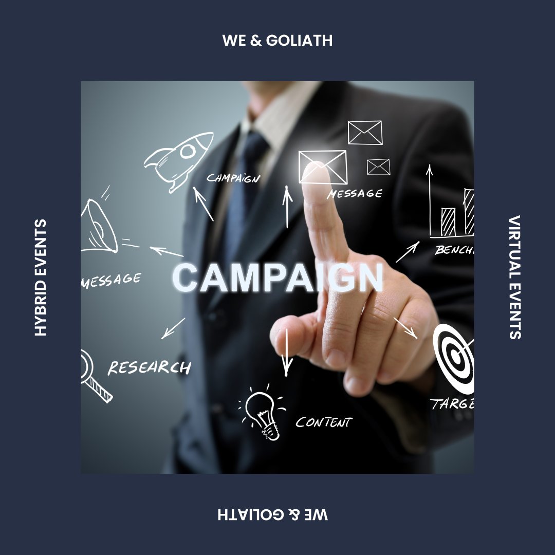 WeandGoliath's tweet image. Amplify your brand message and foster meaningful connections with branded events. Create immersive experiences that engage attendees on a personal level. Harness the power of interaction and leave a lasting impact. #BrandedEvents #Engagement visit.weandgoliath.com/brandedevents