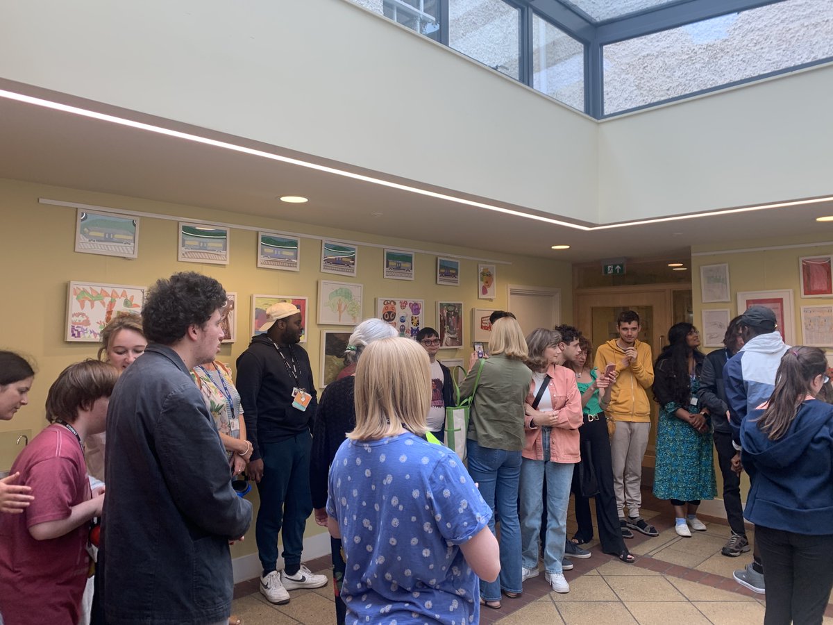 On Friday, we held a private view for @Haringtonscheme's exhibition: Whimsy Wild Wonder. We're so happy to support their first-ever #exhibition, and the turnout from students, staff and family was great. 

All the work is for sale and will be exhibited until 30th August 2023!