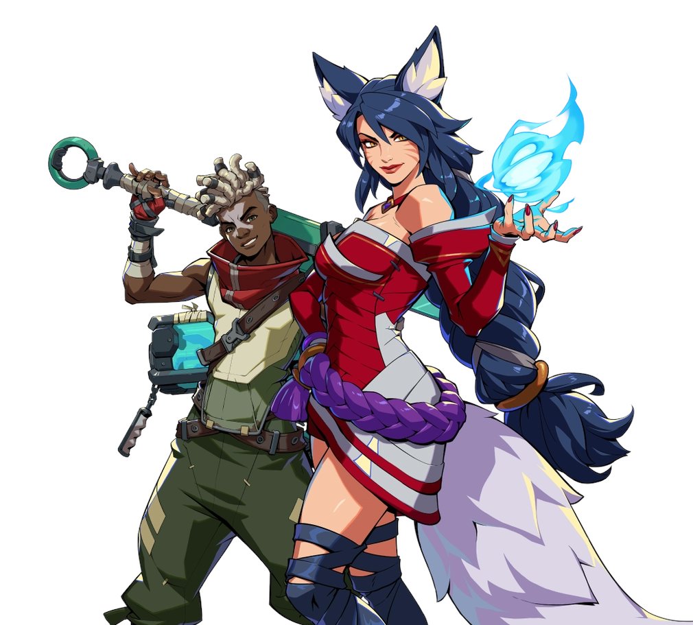 Ahri 「Project L Ahri, Darius, and Ekko assets 」|Spideraxeのイラスト