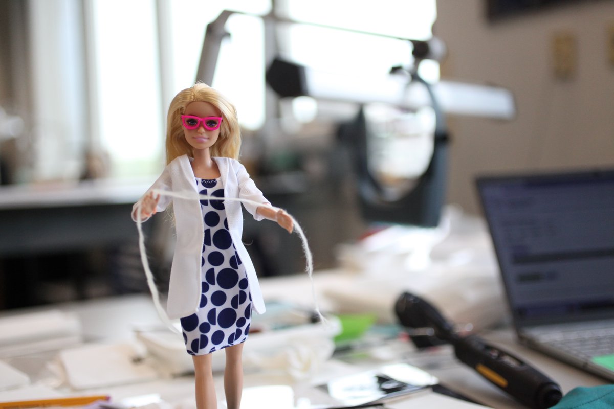 NEDCCInfo's tweet photo. She's a conservator, collections photographer, audio engineer, and preservation specialist! #Barbie does it all.
#WorkstationWednesday #PaperConservator #BookConservator #PaperConservation #BookConservation #Preservation #DigitalImaging #AudioEngineer #ConservationLab https://t.co/cyf7QKgrvQ