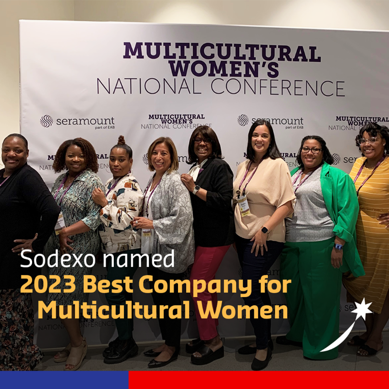 sodexoUSA's tweet photo. We're proud to be named to @Seramount’s 2023 Best Companies for Multicultural Women list!
#SeramountMCW #DiversityandInclusion #Equality #Leadership #Inclusivity #SodexoUSA
