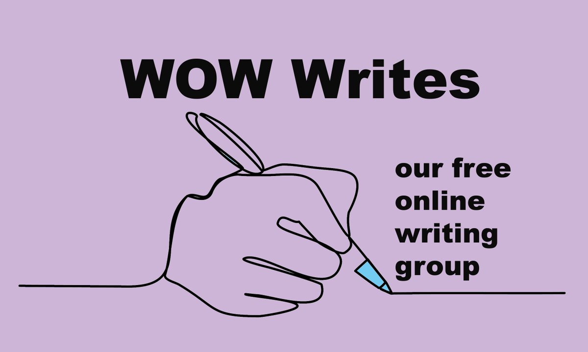 JOIN OUR FREE ONLINE WRITING GROUP! 

Give yourself the gift of space and time to write, in the company of other writers. 

There's nothing more motivating than a writing group, if you're normally spending most of your writing time by yourself. 

wideopenwriting.com/wow-writes-mon…