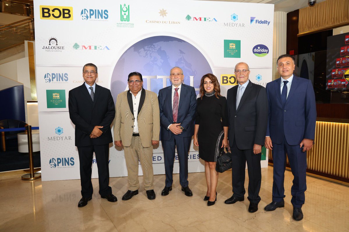 Rano6's tweet photo. Launching the Summer Season 2023 by ATTAL - Association of Travel & Tourist Agents in Lebanon 🇱🇧❤️🇱🇧 #summer2023 @CASINODULIBAN #Salle_Des_Ambassadeurs #Board_Members https://t.co/X92ia7Jf1D