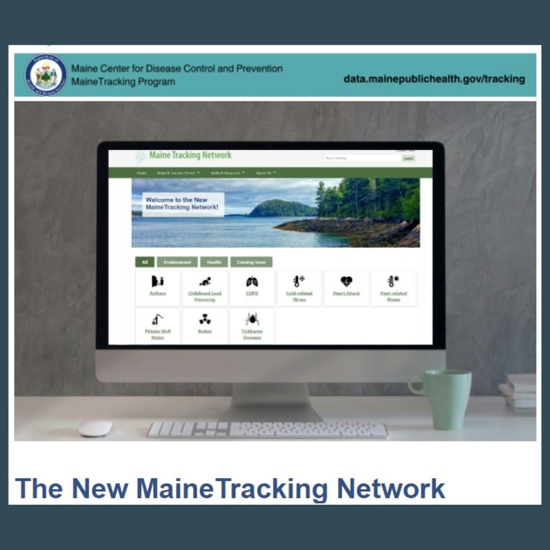 The newly designed MaineTracking Network is now live! 

MaineTracking Network connects data and measures to the people that use them to improve #publichealth  

💻ow.ly/eGi850PlWsO