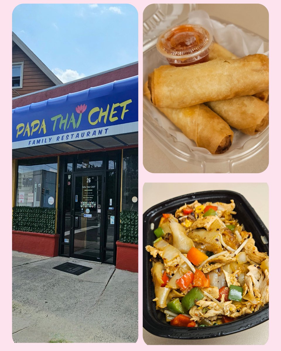 Working lunch 🍲💼 Found a great little Thai spot on the way back from my listing appointment  😋 🔥 #ThaiFoodCrush #drunkennoodles #springrolls #somelikeithot #LocalGems #FoodieFaves #denisenjrealtor #bloomfieldnj