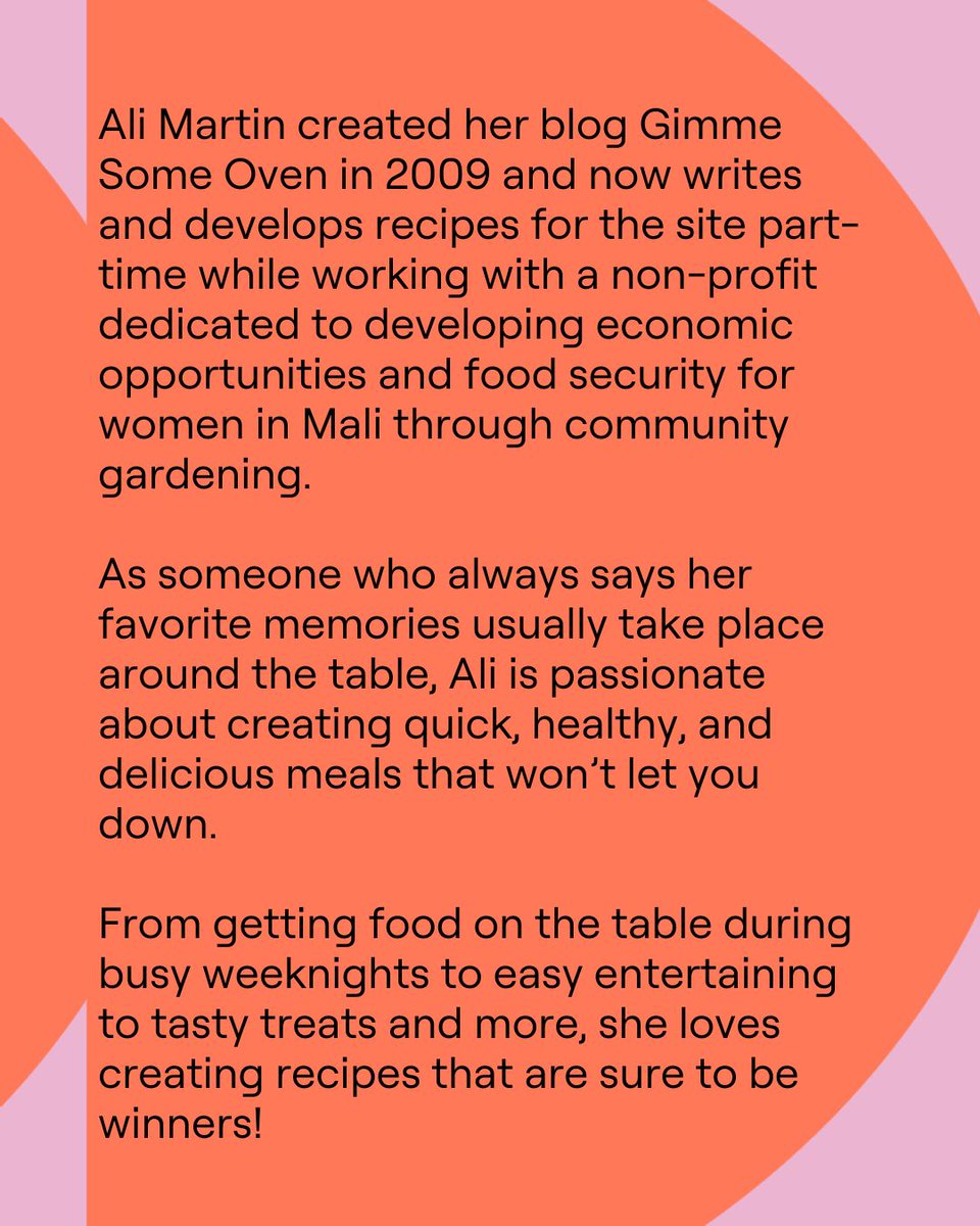 Raptive (@weareraptive) on Twitter photo Get acquainted with Ali Martin--recipe creator, blogger, and world traveler. Inspired by her time abroad, <a href="/gimmesomeoven/">gimmesomeoven</a> seamlessly marries health, sustainability, and of course, taste. Get acquainted with Ali Martin--recipe creator, blogger, and world traveler. Inspired by her time abroad, <a href="/gimmesomeoven/">gimmesomeoven</a> seamlessly marries health, sustainability, and of course, taste.