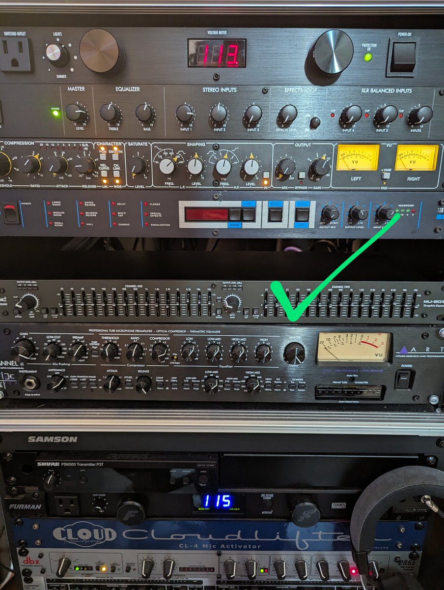 One of the many projects today, finally replaced this POS Rockville EQ.  I honestly wouldn't be surprised if it only has only a cable going straight from the input to the output with nothing else inside.  Will never buy Rockville equipment again.  The Musysic is solid though👍