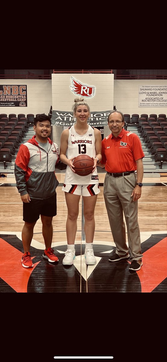 alainak06's tweet photo. So excited to start this next chapter at Rochester University!❤️🖤 @MIpremierbball @CoachLemm31 @CoachJOcampo @RU_WBBall https://t.co/CLZjM7q0pO