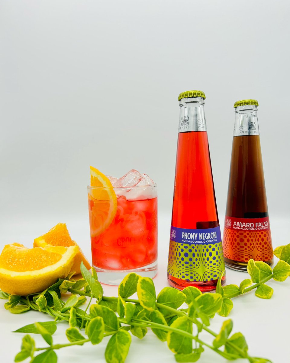Is there anything better than a Negroni on a hot summer's day? "But Mae, it's a weeknight. I want to be at 100% tomorrow!" Have no fear - The Phony Negroni is here! Located in our beer room's N/A section are these two (new) delicious #Mocktails from <a href="/StAgrestis/">St. Agrestis Spirits</a>