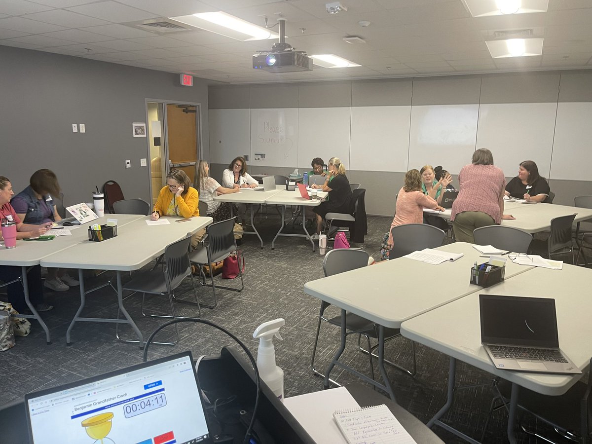 mtbattle3's tweet photo. Enjoyed being teaching and presenting at our Annual Summer Clerical Institute. Being able to present our new Volunteer Management System. My classes both shared that they left feeling excited, relieved, and informed. #HRPro #WakeLearns @WCPSSProfLearn https://t.co/KVmhcLRBMD