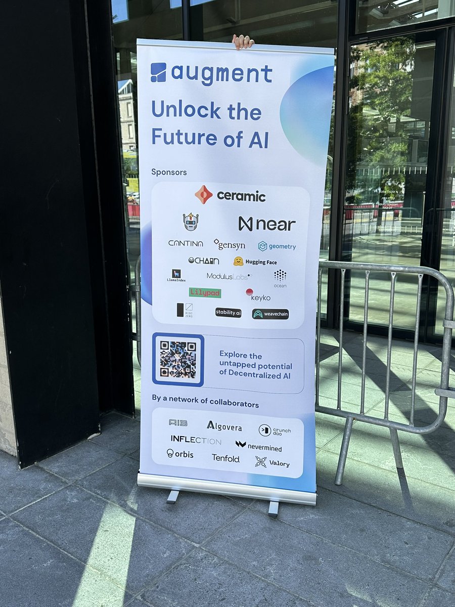 Lilypad Network (@lilypad_tech) on Twitter photo <a href="/augmenthack/">Augment AI - EthCC hackathon</a> Paris - the 1st #decentralised #AI Hackathon ran on the 18 + 19 July. With sponsors including <a href="/AlgoveraAI/">AlgoveraAI</a> <a href="/StabilityAI/">Stability AI</a> <a href="/huggingface/">Hugging Face</a> <a href="/ceramicnetwork/">Ceramic</a> <a href="/gensynai/">gensyn</a> <a href="/Nevermined_io/">Nevermined</a> & many more, the vibe here was all about #OSS ideas & building to unlock the future of #AI🚀 <a href="/augmenthack/">Augment AI - EthCC hackathon</a> Paris - the 1st #decentralised #AI Hackathon ran on the 18 + 19 July. With sponsors including <a href="/AlgoveraAI/">AlgoveraAI</a> <a href="/StabilityAI/">Stability AI</a> <a href="/huggingface/">Hugging Face</a> <a href="/ceramicnetwork/">Ceramic</a> <a href="/gensynai/">gensyn</a> <a href="/Nevermined_io/">Nevermined</a> & many more, the vibe here was all about #OSS ideas & building to unlock the future of #AI🚀