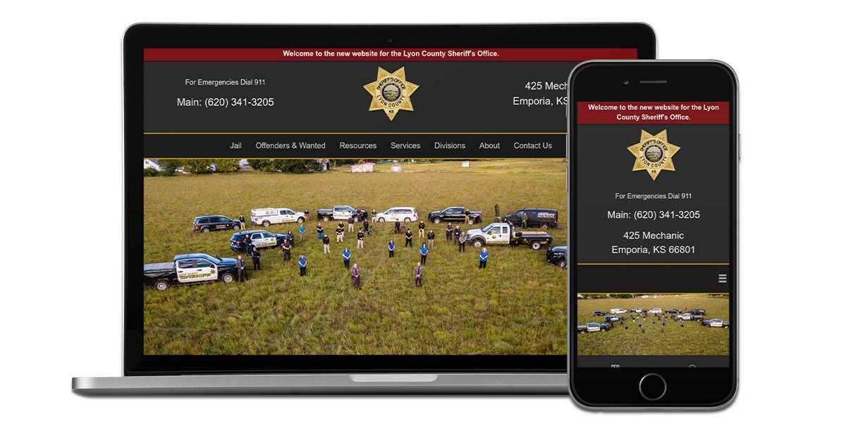 LyonCoKSSheriff's tweet photo. Checkout our new website! https://t.co/0chKiCX5p4 #Lyon County Sheriff! https://t.co/tCeBwvoWc3