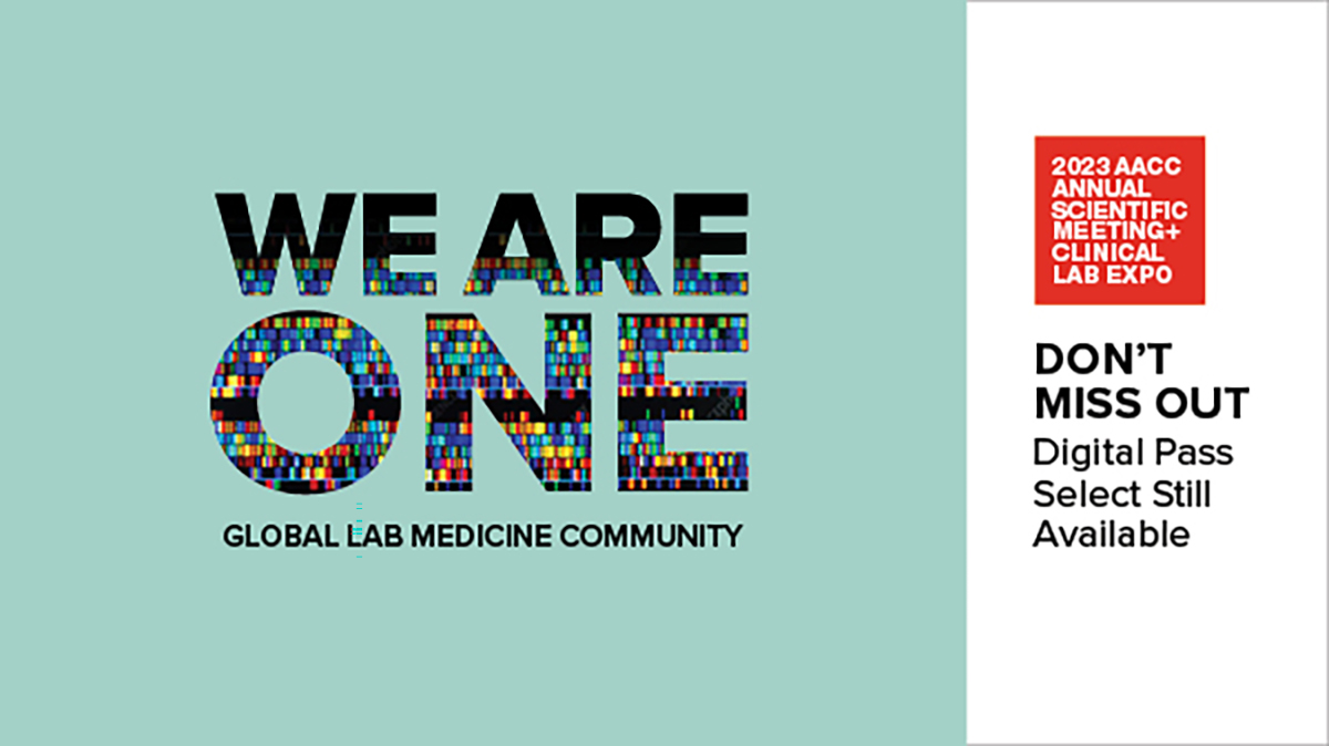 Not able to attend #2023AACC in Anaheim? Take advantage of the Digital Pass Select registration today!  Learn more: 
ow.ly/wlIt50PlWyN