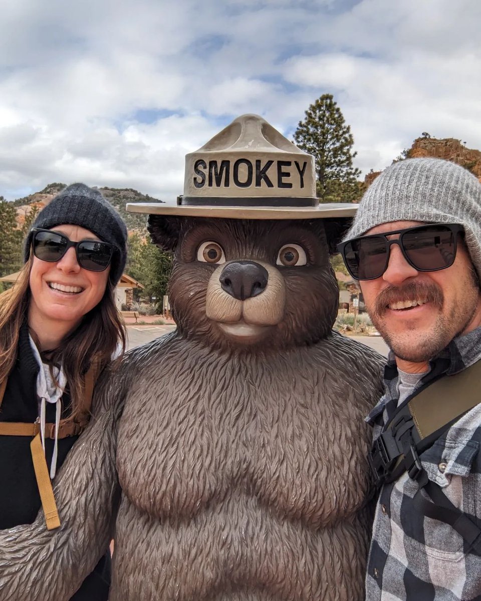 Nearly 9 out of 10 wildfires are caused by humans. I need your help! #OnlyYou can take the Smokey Bear Pledge on my website: smokeybear.com
📷: traveling_nobodys on IG