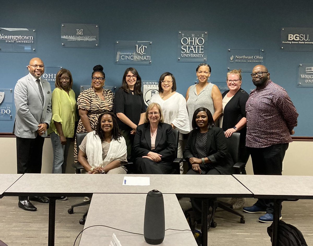 TheCultureLady's tweet photo. Collaborating &amp; Sharing with Chief Diversity Officers across Ohio!! Thankful for the space! https://t.co/4RWy7OckZe