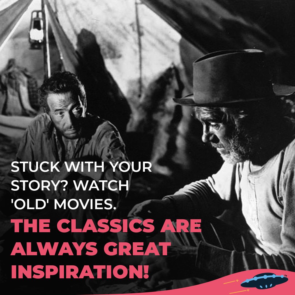 Stuck with your story? Watch 'old' movies. The classics are always great inspiration!

#indiegame #indiedev #storytelling #gamewriter