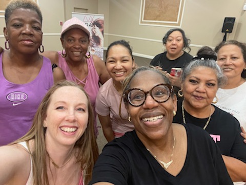 Diva Dance San Antonio had our ladies movin'!  Thank you, Danielle, for working with our clients!  #SanAntonio #Dance #wellness