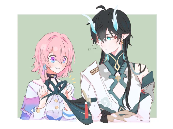 #DanMarch #HonkaiStarRail Why? You're just Dan Heng with more beautiful hair.  