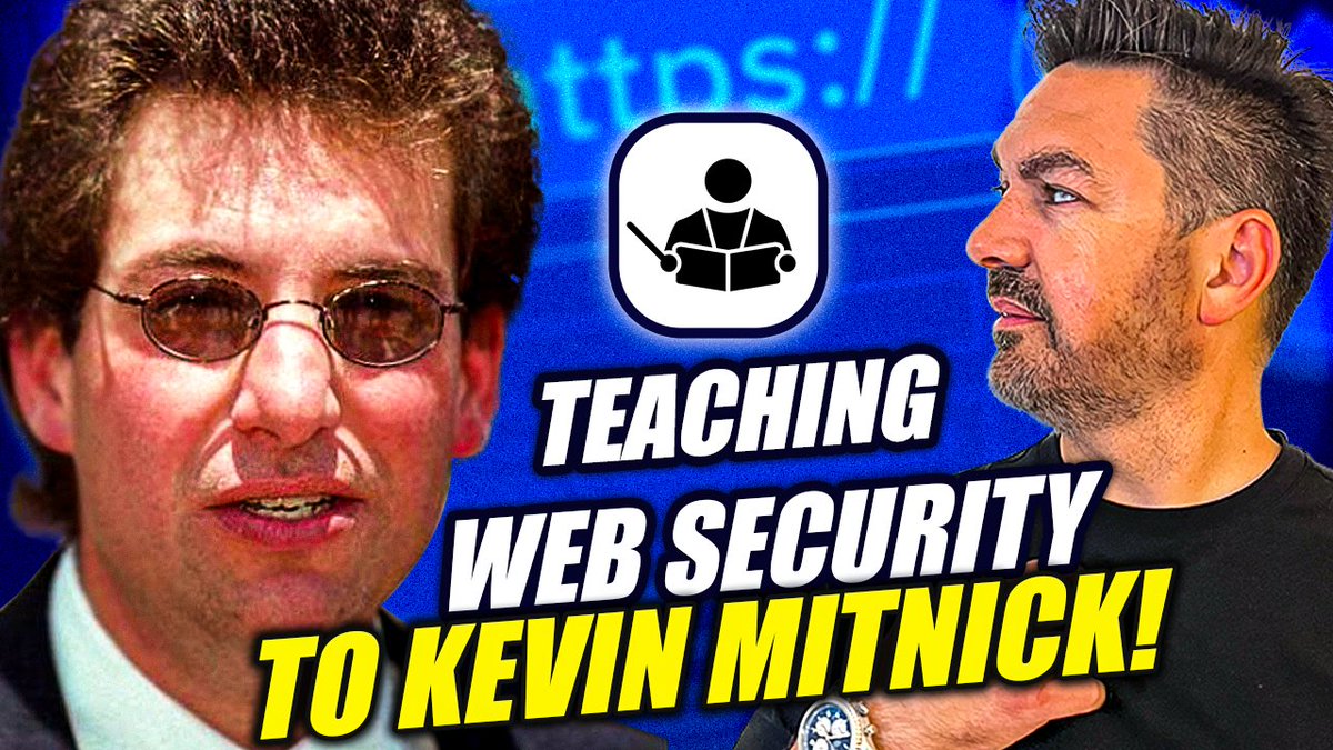 In this episode I remember my friend Kevin Mitnick, and how I ended up teaching him web/application security when he came out of jail and was free from restrictions.

youtu.be/pd14iuV9pJA
