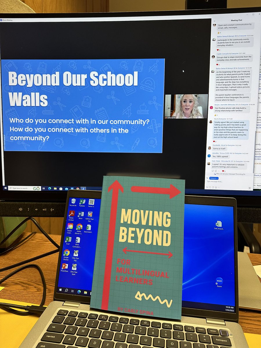 Thank you <a href="/MrsSpinasClass/">Carly Spina</a> for the last three weeks of your book study. I LOVED this book and learned so much! Can’t wait to share and implement! #BarrierBreaker <a href="/IL_Resource_Ctr/">Illinois Resource Center (IRC)</a> <a href="/DrNavarre/">Supt. Lenell Navarre</a>