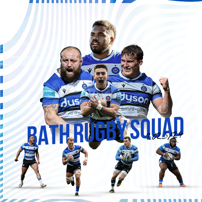 BathRugby's tweet photo. 𝐘𝐨𝐮𝐫 𝐜𝐨𝐧𝐟𝐢𝐫𝐦𝐞𝐝 𝟐𝟎𝟐𝟑/𝟐𝟒 𝐁𝐚𝐭𝐡 𝐑𝐮𝐠𝐛𝐲 𝐒𝐪𝐮𝐚𝐝 🔵⚫⚪

A refreshed coaching set-up will guide a team of rising stars and international talent ready to take on a new season in Blue, Black and White.

We can’t wait to get things started 👇