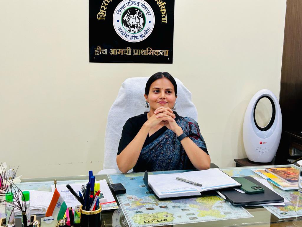 Entering a new phase of my professional journey! Assumed charge of CEO, Zilla Parishad, Solapur. Humbled 🙏🏽