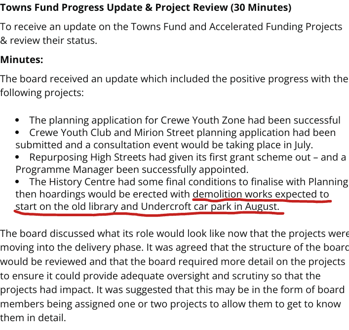 CrewePov's tweet image. Energy-wasting,carbon-releasing demolition of the old library is supposed to start next month. #Crewe #RetroFirst #SocietyOfTheSpectacle