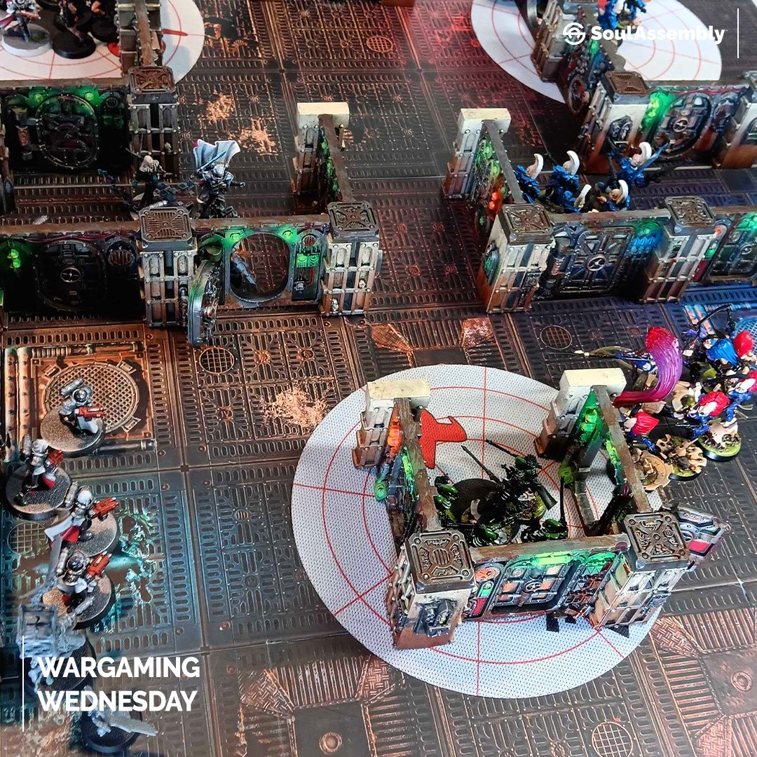 Its time for Wargaming Wednesday <a href="/SoulAssemblyLTD/">Soul Assembly</a>! ✨

Today we enjoyed some games of Armada by Mantic Games and Warhammer 40k: Boarding Actions!

#Warhammer40K #wargaming #mymantic