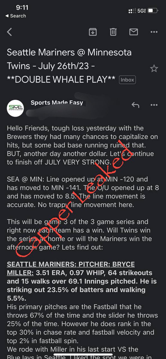 Capperleaked's tweet photo. Please 🙏 ❤️ &amp; ♻️ ( this Alone Costs us 450 a month we only asks for like and Retweet for it

Sports Made Easy (16-3 in July ) (32-14) 🔥🔥

MINNESOTA TWINS ML. (-141) https://t.co/WLahnM8im4