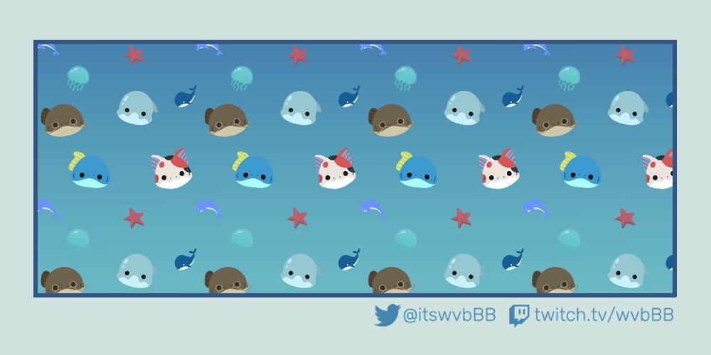 🦌🐑🕊️More fishy business happening🕊️🐑🦌

New aquarium-themed background is here! Download as a wallpaper or a transparent tile if you want to customise it more yourself🐟

DL➡️antlerandwoolonwings.com/graphic-assets…

#awwset #contentcreator #superanimalroyale