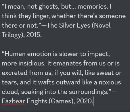 ShinShaws's tweet photo. @Zeriq_5 You can easily understand this when you take Scott's comments into consideration. Plus dialogue from both Novel Trilogy and Games tie-in media. They're telling you the same thing over and over, especially about Remnant. 

Yes, am a nerd. https://t.co/DgHbrCE9QW