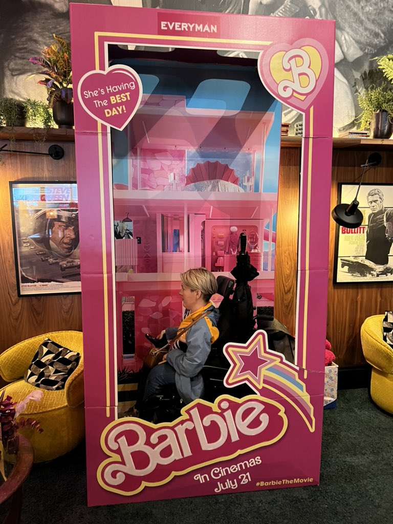 Wheelchair Barbie doesn’t fit in the box 🤣 #Barbie