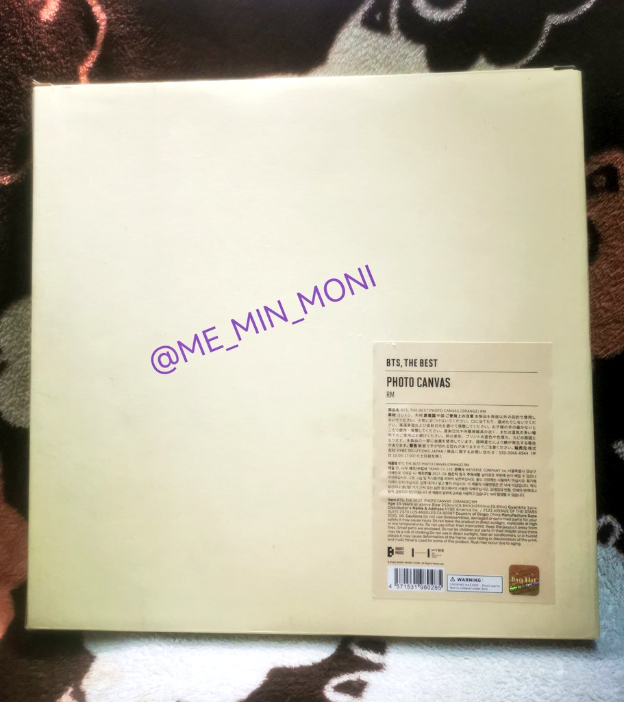 ME_MIN_MONI's tweet photo. 💜 [Pls RT] 💜 พร้อมส่ง BTS, THE BEST > ภาพ Canvas RM / นัมจุน 

🌟ขายราคา 1,200 บาท 
(ราคาเต็มพรีมา 1,390 บาท) 
สภาพดี รวมส่งค่ะ 

#ตลาดนัดบังทัน #ตลาดนัดBTS #ตลาดนัดรถไฟบังทัน #ตลาดรถไฟบังทัน #ขายของบังทัน #ปล่อยของสะสมบังทัน https://t.co/rydXzmKPwS