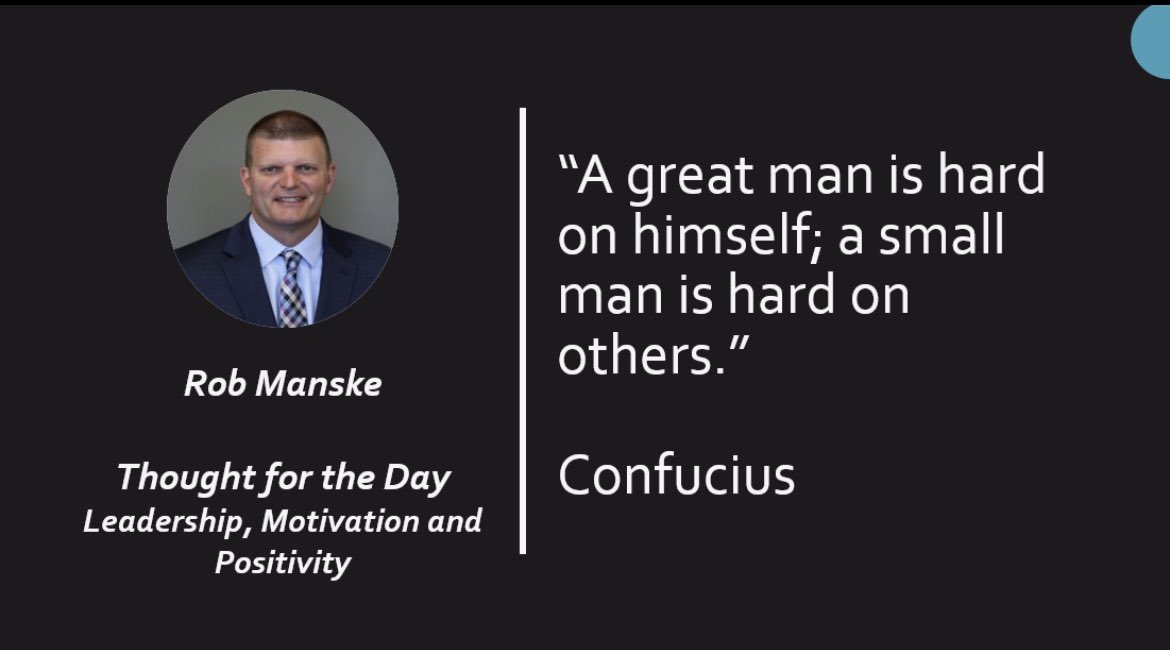 Robptatcscs's tweet photo. Accept when you make mistakes and don’t blame others. Be harder on yourself than you are others! Trust me I have made many mistakes. Own them! Learn from them. https://t.co/UJcb2Il53l