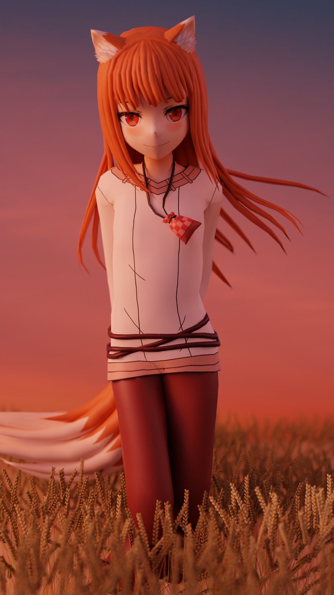 DKClaude3D's tweet photo. The Wise Wolf of Yoitsu

As one of my favorite animes of all time, I felt the urge to create something with Holo after I got her 3D model.

Credits to llske7chll and AceYoen on Deviantart for the upload and rigging of this model!

#spice_and_wolf #狼と香辛料 #ホロ #3dart https://t.co/MRDEnTlJmw