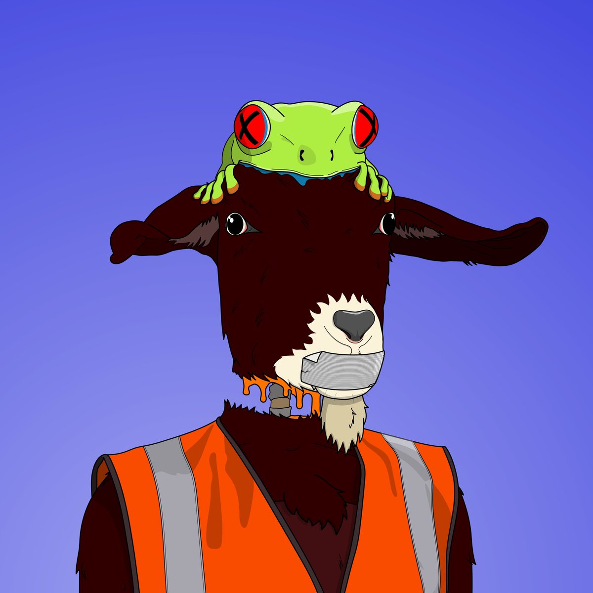 LarryMiles's tweet photo. @tpat_eth @adaGOATS @JohnRiveraX It’s my favorite Goatia trait! I’ve collected several. #LFFROG!
#LFGOAT https://t.co/sAnQ9Q49uv