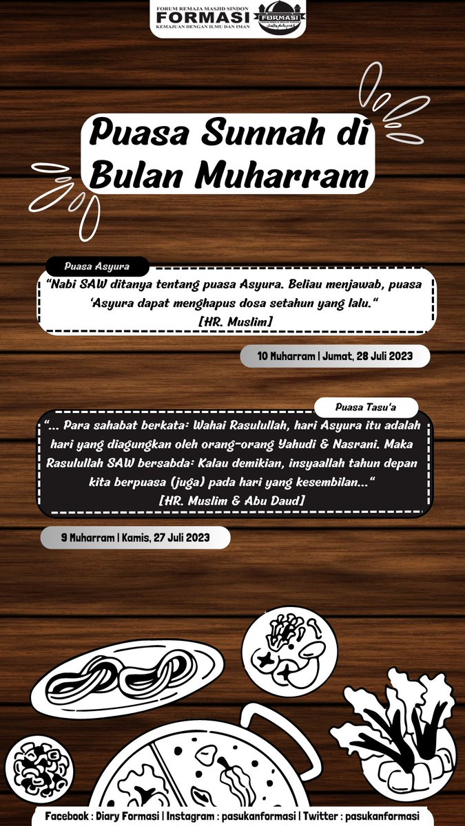 pasukanformasi's tweet photo. Bulan pertama di 1445 H ✨✨ https://t.co/NalHYbqLek