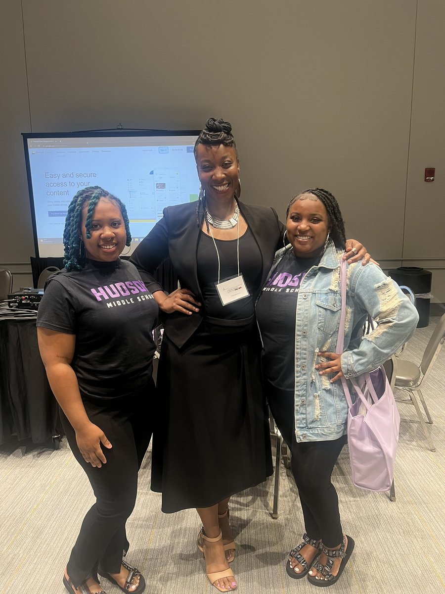 mssaxton's tweet photo. Today at the Racial Equity Institute we got the opportunity to hear our principal Dr. Jeronda Majors give a great speech about all the great things we will be doing at the Hudson Middle School! We’re so excited for the upcoming school year. @HudsonMiddleS https://t.co/sjV95FI8NQ