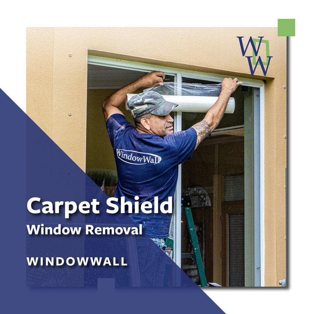 Windowwallfl's tweet image. Here at WindowWall we use carpet shields to ensure the safety and cleanliness of our window removal process.✅ The carpet shields keep the glass intact and prevent shards from making their way into your home!🏠
#windowwall #carpetshield