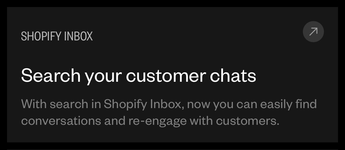 Shopify Editions Summer '23 launched today and we're announcing 3 new features for Shopify Inbox, two of which are AI-powered with Shopify Magic ✨

I'm incredibly proud of the Messaging team and excited for merchants to use these new features 🤩

shopify.com/editions/summe…