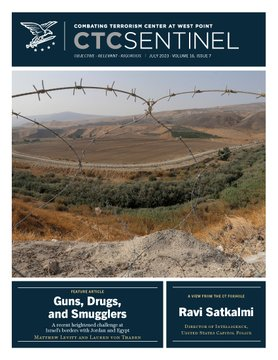 Guns, Drugs &amp; Smugglers: A Recent Heightened Challenge at Israel’s Borders with Jordan &amp; Egypt

In this new <a href="/WestPoint_USMA/">U.S. Military Academy at West Point</a> CTC Sentinel study <a href="/l_von_thaden/">Lauren von Thaden</a> &amp; I explore the smuggling challenge along these borders  ctc.westpoint.edu/guns-drugs-and…

A thread 🧵👇