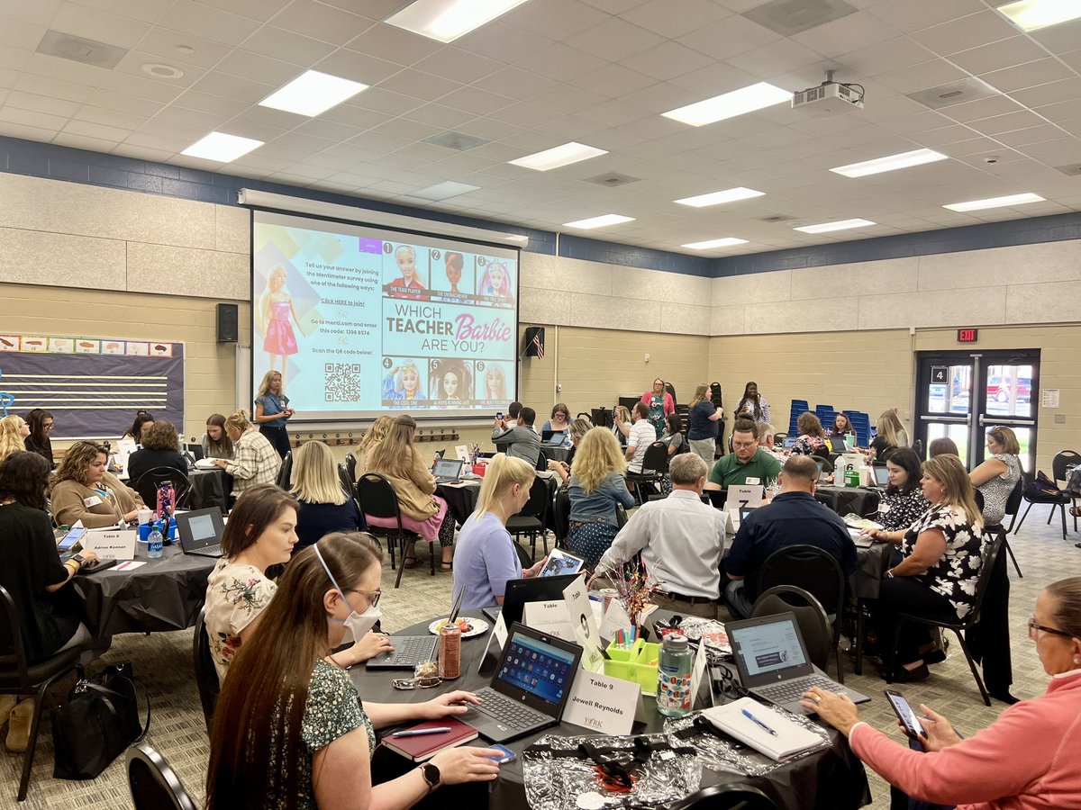 .<a href="/York1Learns/">YSD1 Professional Learning</a> Instr Tech Team helped remind us “You Can Be Anything” <a href="/Barbie/">Barbie</a> 💅🏼💄🪩🛼… so excited #YorkONEwon this group of #Year1withYorkONE educators!

#ConnectedasONE #theYorkWay