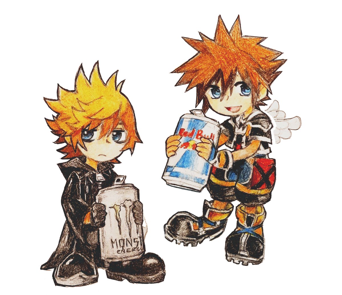 RT @snoozaga: #kh roxas and sora ^.^ ( trying to recreate that 2000s era chibi art stye ) https://t.co/aWRroXMXWO