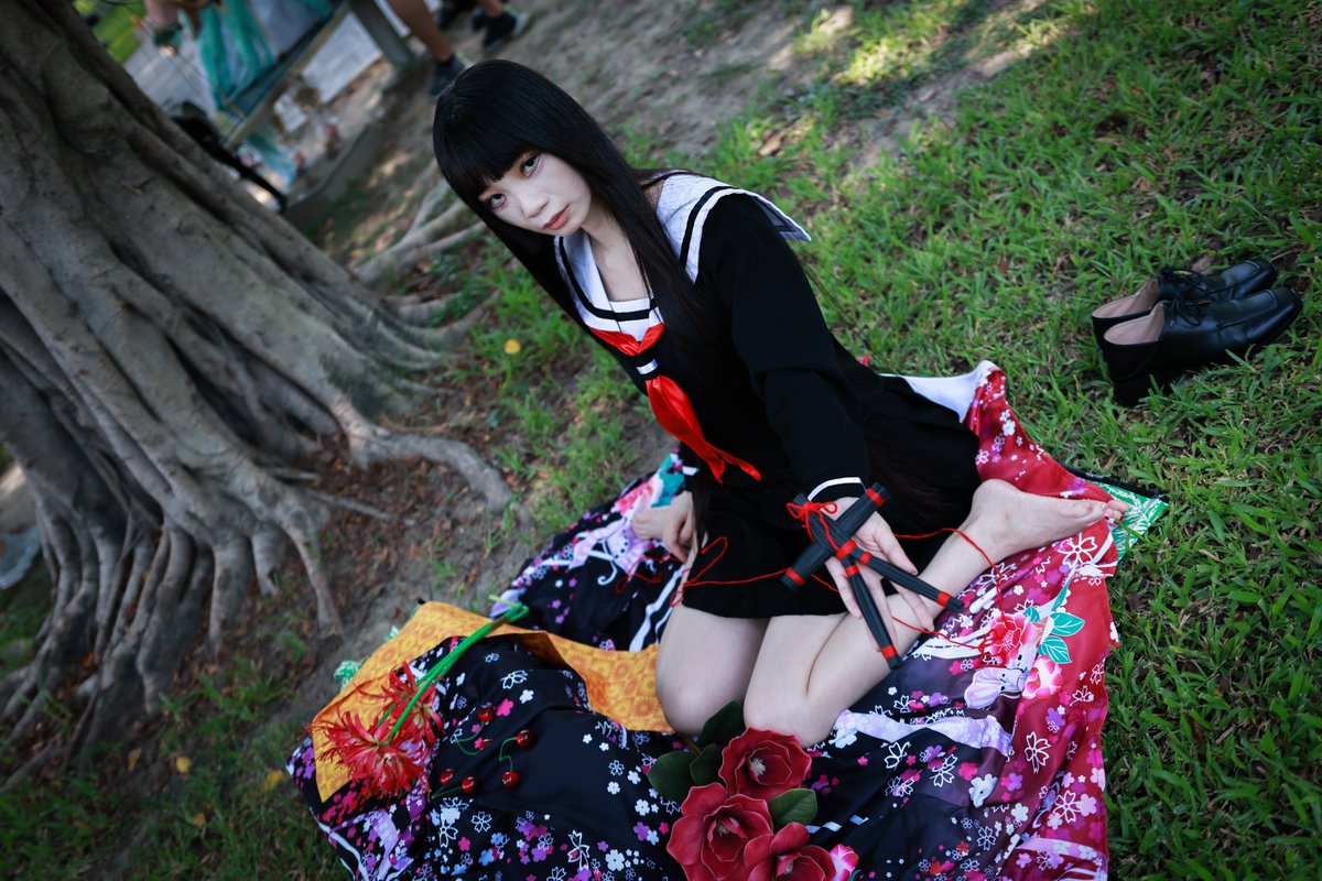 david121378's tweet photo. WS46 D2
地獄少女 閻魔愛
#閻魔愛 #地獄少女 #HellGirl #EnmaAi #閻魔あい #小愛 #cosplay #cos #coser #動漫 #動漫展 #場次 #ws46 #wingstage #高雄社教館 #コスプレ #角色扮演 #腿控 #攝影 #人像 #裸足 #photography #cosplayphotography #taiwancosplay #写真 #撮影 #jigokushoujo https://t.co/23GEhPV0DC