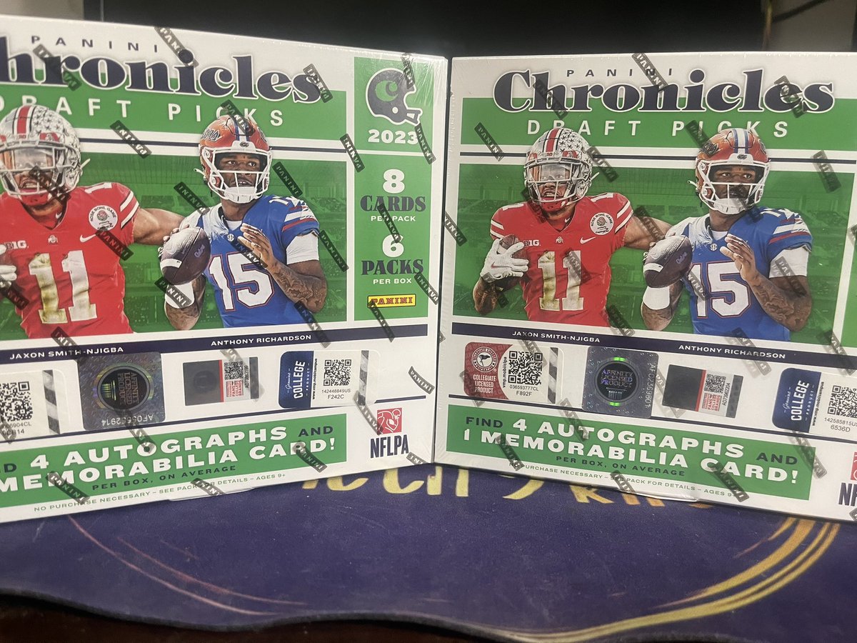 magic_city_rips (@joshuaj53556460) on Twitter photo Last two chronicles draft boxes
Doing a random divisons break
$44 a spot
Only 3 spots till full
<a href="/sports_sell/">@SPORTS_SΞLL</a> <a href="/SouthernCollec2/">Southern Card Breaks</a> <a href="/CardboardEchoes/">CardboardEchoes</a> Last two chronicles draft boxes
Doing a random divisons break
$44 a spot
Only 3 spots till full
<a href="/sports_sell/">@SPORTS_SΞLL</a> <a href="/SouthernCollec2/">Southern Card Breaks</a> <a href="/CardboardEchoes/">CardboardEchoes</a>