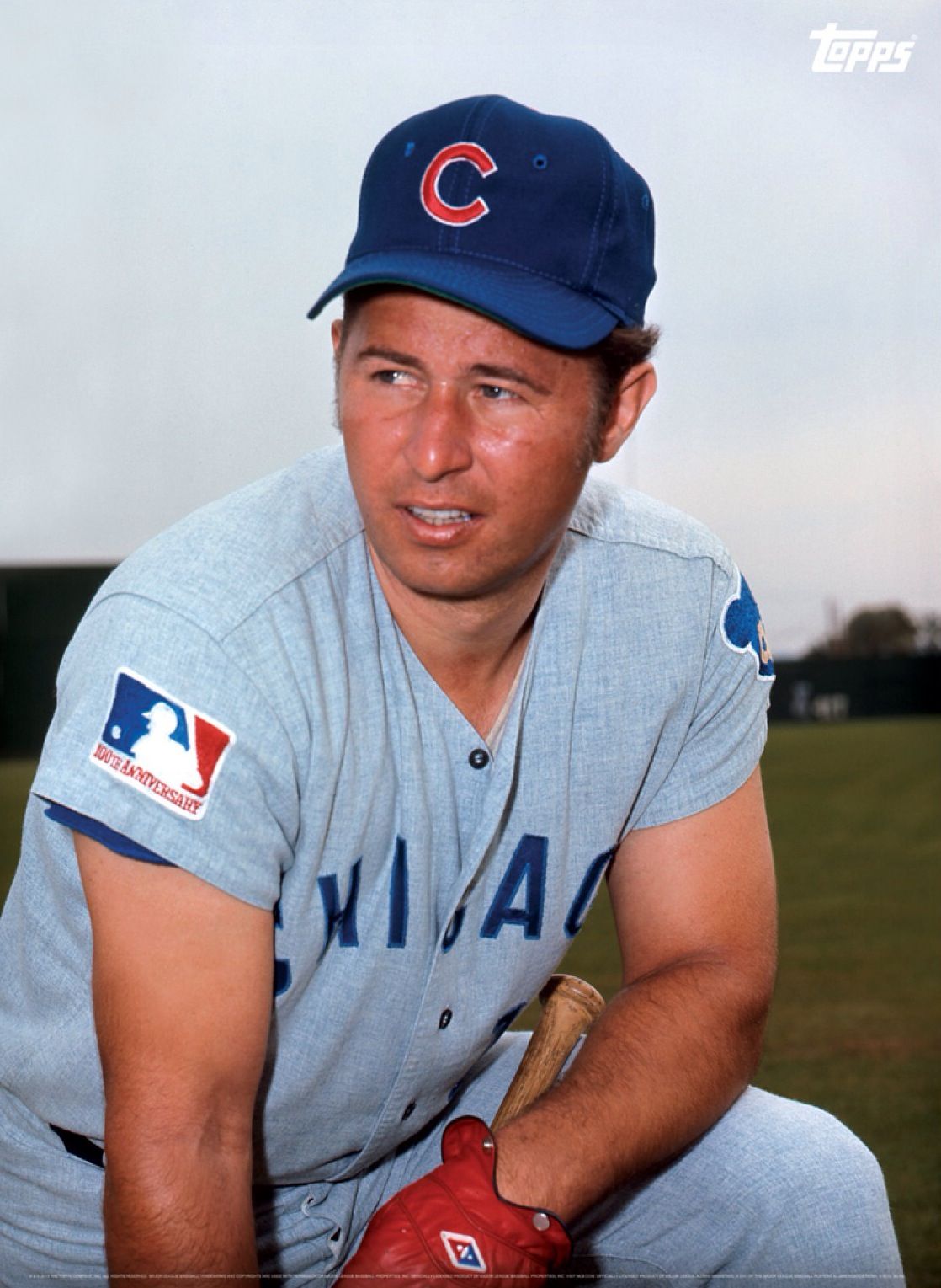 Vintage Jerseys & Hats on X: Ron Santo, 1969 @Cubs @Topps https