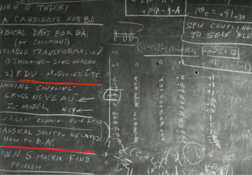 emulenews's tweet image. #Strings2023 Feynman&apos;s Last Blackboard: From Bethe Ansatz to Langlands Duality, by the great mathematics popularizer Edward Frenkel pirsa.org/23070020 (slides PDF pdf.pirsa.org/files/23070020…)